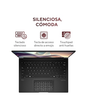 Laptop Asus Zenbook 14 pulgadas WUXGA AMD Ryzen AI 5 340 AMD Radeon 16 GB RAM 512 GB SSD