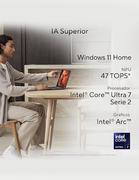 Laptop thin & light touch Asus Zenbook S 14 14 pulgadas 3K Intel Core Ultra 7 258V Intel Arc 32 GB RAM 1 TB SSD