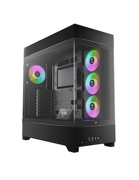 Gabinete de computadora Gamdias Atlas P1 BK ATX ARGB