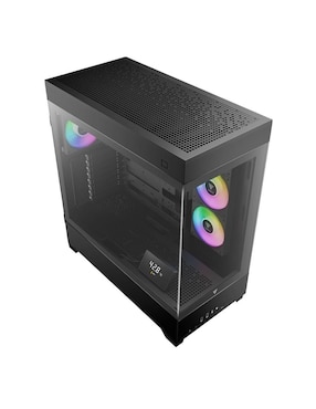 Gabinete de computadora Gamdias Atlas P1 BK ATX ARGB