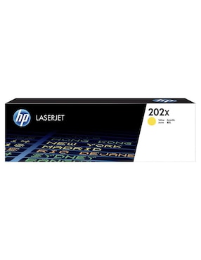 Tóner Hp 202X amarillo