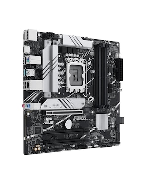 Tarjeta madre Asus Prime B760M-A-CSM compatible con procesador Intel