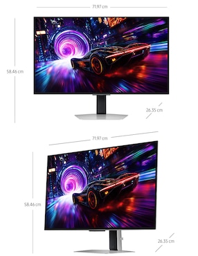 Monitor gamer Samsung standard 4K 32 pulgadas LS32FG810SLXZX