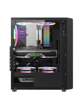 Gabinete Aerocool Formula Mana Black