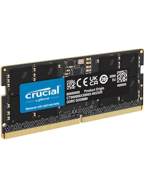 Memoria RAM SODIMM DDR5 Crucial 16 GB CT16G56C46S5