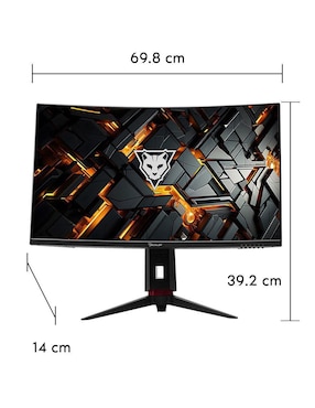 Monitor gamer Ocelotgaming standard full HD 32 pulgadas OM-C32