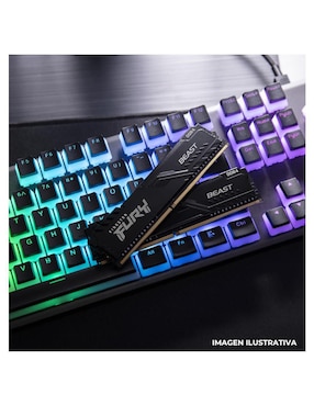 Memoria RAM DIMM DDR4 Kingston 16 GB Fury Beast