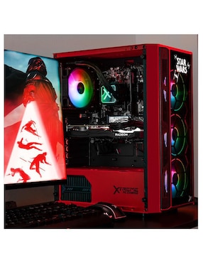 Computadora gamer Xtreme Pc Gaming XTPCR732GBRX7600DV Full HD AMD Ryzen 7 AMD Radeon RX 7600 32 GB RAM 1 TB SSD