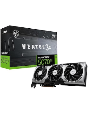 Tarjeta de video Msi RTX 5070TI Ventus 3XOC