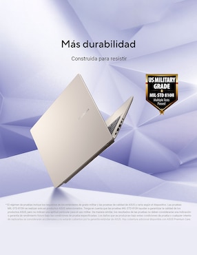 Laptop Asus X1407QA-LY045W 14 pulgadas WUXGA Snapdragon X Qualcomm Adreno 16 GB RAM 512 GB SSD