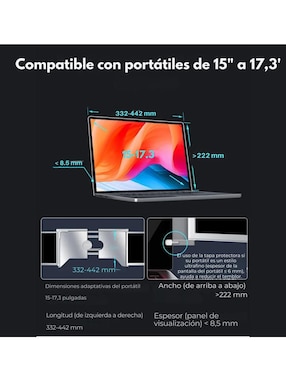Monitor portátil Mr. Gadgets standard full HD 15 pulgadas S600