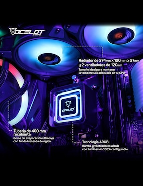 Disipador Ocelotgaming OEL240