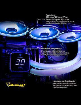 Disipador Ocelotgaming OEL360