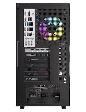 Gabinete de computadora Formula Verde Crystal Z8
