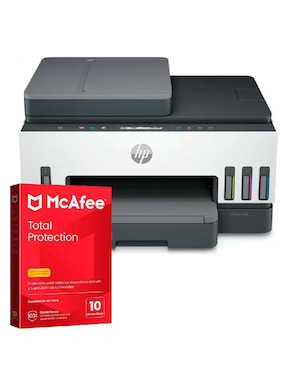 Multifuncional Hp Smart Tank 750 + Antivirus Mcafee total protection digital de inyección de tinta inalámbrica a color