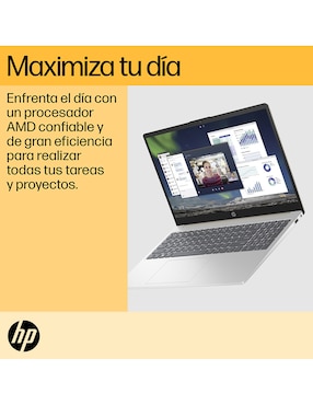 Laptop Hp 15-FC0233LA 15.6 pulgadas Full HD AMD Ryzen 3 Integradas 8 GB RABM 512 GB SSD