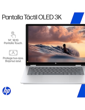 Laptop 2 en 1 touch HP OmniBook X Flip 14-fm0052la 14 pulgadas 3K Intel Core Ultra 5 226V Intel Arc 16 GB RAM 1 TB SSD