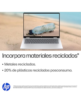 Laptop 2 en 1 touch HP OmniBook X Flip 14-fm0052la 14 pulgadas 3K Intel Core Ultra 5 226V Intel Arc 16 GB RAM 1 TB SSD
