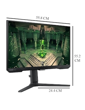 Monitor gamer Samsung LS25BG400ELXZX standard full HD 25 pulgadas ODYSSEY 1MS 240HZ