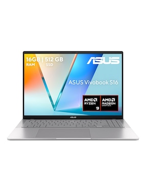 Laptop Thin & Light Asus Vivobook S 16 pulgadas wuxga AMD Ryzen 9 integradas 16 GB RAM 512 GB SSD