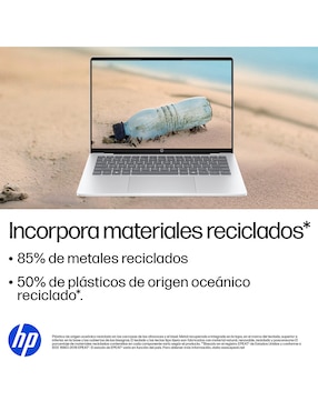 Laptop HP Omnibook 5 14-HE0000LA 14 pulgadas 2K Snapdragon X Qualcomm Adreno 16 GB RAM 512 GB SSD