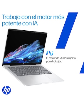 Laptop HP Omnibook 5 14-HE0000LA 14 pulgadas 2K Snapdragon X Qualcomm Adreno 16 GB RAM 512 GB SSD
