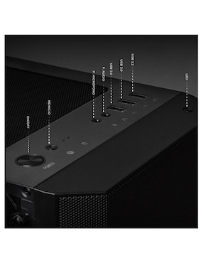 Computadora gamer Xtreme PC Gaming xtmsir732GBrx7600mf AMD Ryzen 7 AMD Radeon rx 7600 32 GB RAM 1 TB SSD