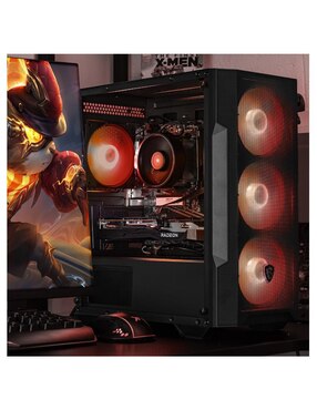 Computadora gamer Xtreme PC Gaming xtmsir732GBrx7600mf AMD Ryzen 7 AMD Radeon rx 7600 32 GB RAM 1 TB SSD