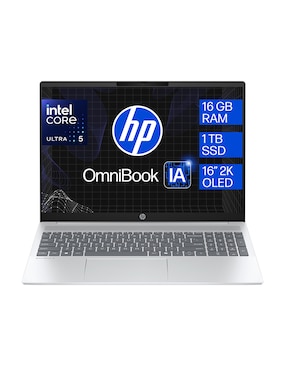 Laptop Hp Omnibook 5 16-af1050la 16 pulgadas 2K Intel Core Ultra 5 225U Integradas 16 GB RAM 1 TB SSD