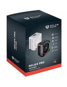 Disipador Balam Rush Heliux pro hex65