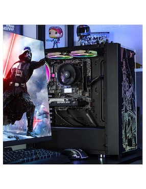 Computadora gamer Xtreme PC Gaming XTAER732GB3050MSB 27 pulgadas Full HD AMD Ryzen 7 Nvidia Geforce RTX 3050 16 GB Ram1 TB SSD