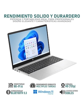 Laptop Hp 255 g10 15.6 pulgadas Full HD AMD Ryzen 3 AMD Radeon 24 GB RAM 512 GB SSD