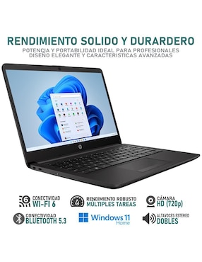Laptop Hp 240r g9 14 pulgadas Full HD Intel Core i3 Intel UHD 16 GB RAM 512 GB SSD
