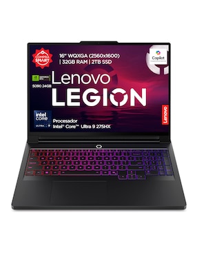 Laptop gamer Lenovo 83F5000KLM 16 pulgadas WQXGA Intel Core Ultra 9 NVIDIA GeForce RTX 5090 32 GB RAM 2 TB SSD