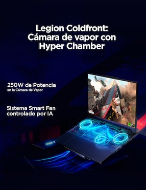 Laptop gamer Lenovo 83F5000KLM 16 pulgadas WQXGA Intel Core Ultra 9 NVIDIA GeForce RTX 5090 32 GB RAM 2 TB SSD