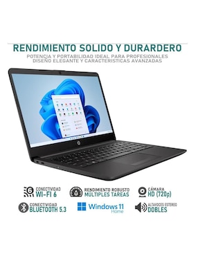 Laptop Hp 240r 14 pulgadas Full HD Intel Core i5 Intel HD Graphics 520 24 GB RAM 512 GB SSD