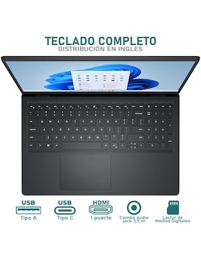 Laptop touch Dell Inspiron 15 15.6 pulgadas Full HD Intel Core i5 Intel UHD 8 GB RAM 512 GB SSD