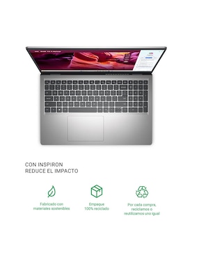 Laptop Thin & Light Dell DC15255 15.6 pulgadas Full HD AMD Ryzen 5 Integradas 8 GB RAM 512 GB SSD