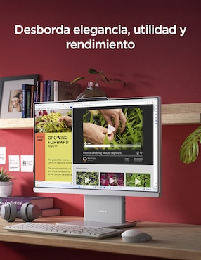 Computadora all in one Lenovo IdeaCentre 23.8 pulgadas Full HD Intel Core i5 8 GB RAM 512 GB SSD