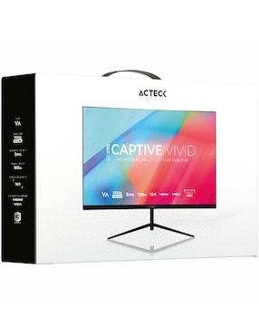 Monitor Acteck Captive Vivid II VA HD 27 pulgadas AC-943154
