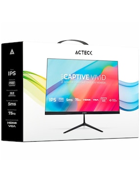 Monitor Acteck Captive Vivid IPS HD 24.5 pulgadas AC-943178