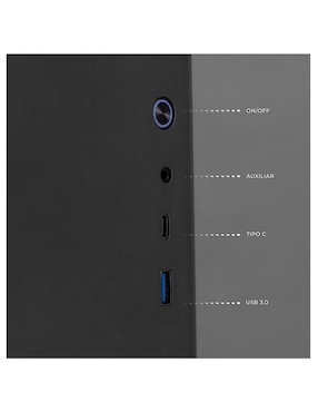 Computadora gamer Xtreme Pc Gaming XTBRR732GB59060ESG AMD Ryzen 7 AMD Radeon RX 9060 XT 32 GB RAM 1 TB SSD