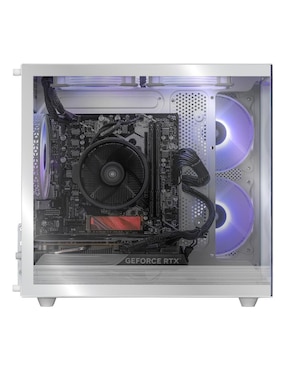Computadora gamer Xtreme Pc Gaming XTBRR732GB4060MTPW 23.8 pulgadas Full HD AMD Ryzen 7 NVIDIA GeForce RTX 5060 32 GB RAM 1 TB SSD