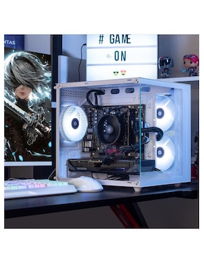 Computadora gamer Xtreme Pc Gaming XTBRR732GB59060TPW AMD Ryzen 7 AMD Radeon RX 9060 XT 32 GB RAM 1 TB SSD