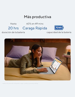 Laptop thin & light Asus Vivobook S14 14 pulgadas WQXGA Snapdragon X Qualcomm Adreno 16 GB RAM 512 GB SSD