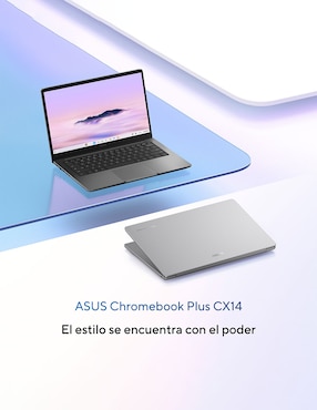 Laptop thin & light touch Asus Chromebook cx14 14 pulgadas full HD Intel core 3 n355 Intel uhd graphics 8 GB ram128 Gb ssd