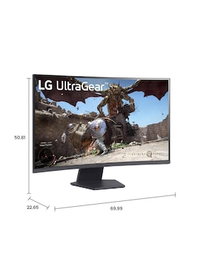 Monitor gamer Lg 32gs60qc XDR HD 32 pulgadas 32gs60qc