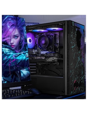 Computadora gamer Xtreme Pc Gaming XTOCR732GBRX7600MCP 27 pulgadas full hd amd ryzen 7 amd radeon rx 7600 16 gb ram 1 tb ssd