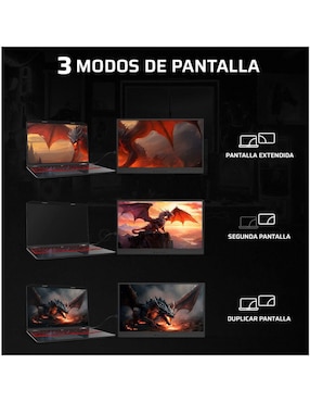 Monitor portátil Balam Rush Nomad NM15D IPS Full HD 15.6 pulgadas BR-943123