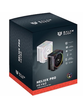 Disipador Balam Rush Heliux Pro HEX60